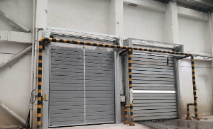 嵩明生活垃圾焚烧发电厂硬质快速门